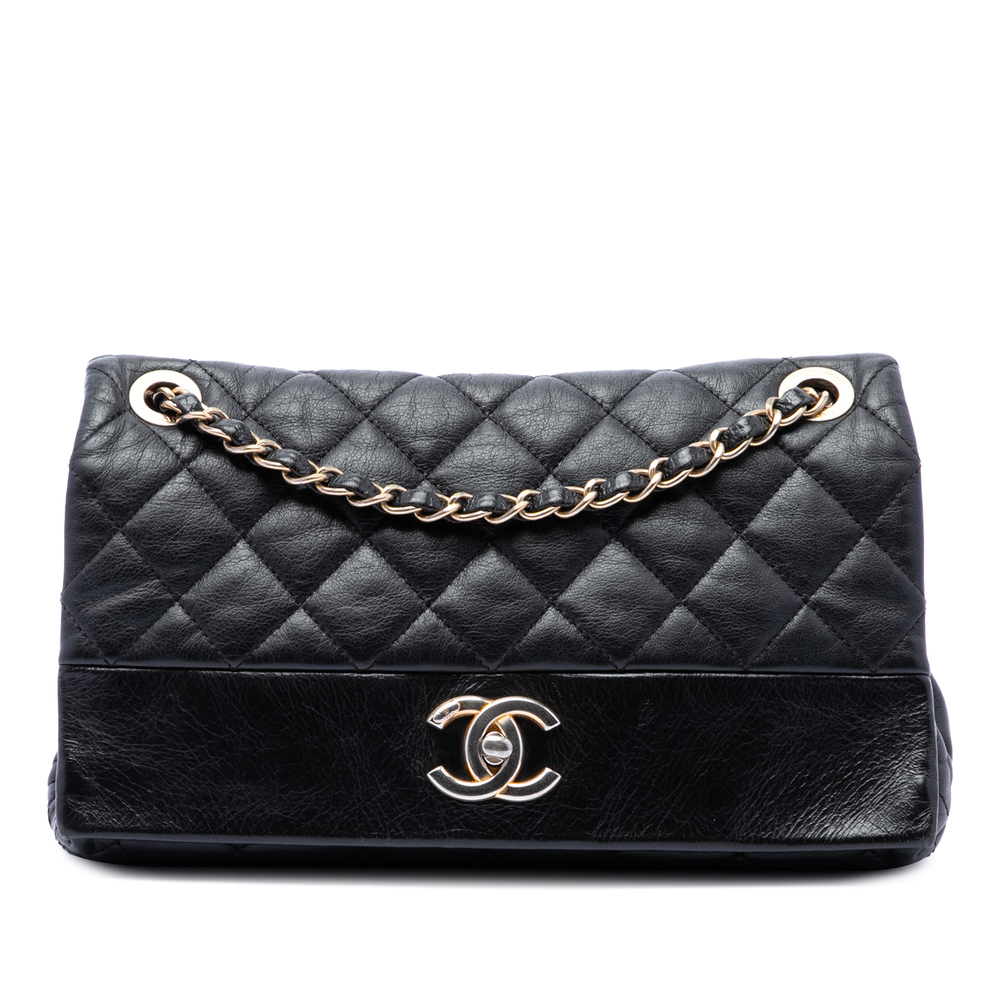 Pre-Loved Chanel Medium Quilted Calfskin Soft Elegance Flap